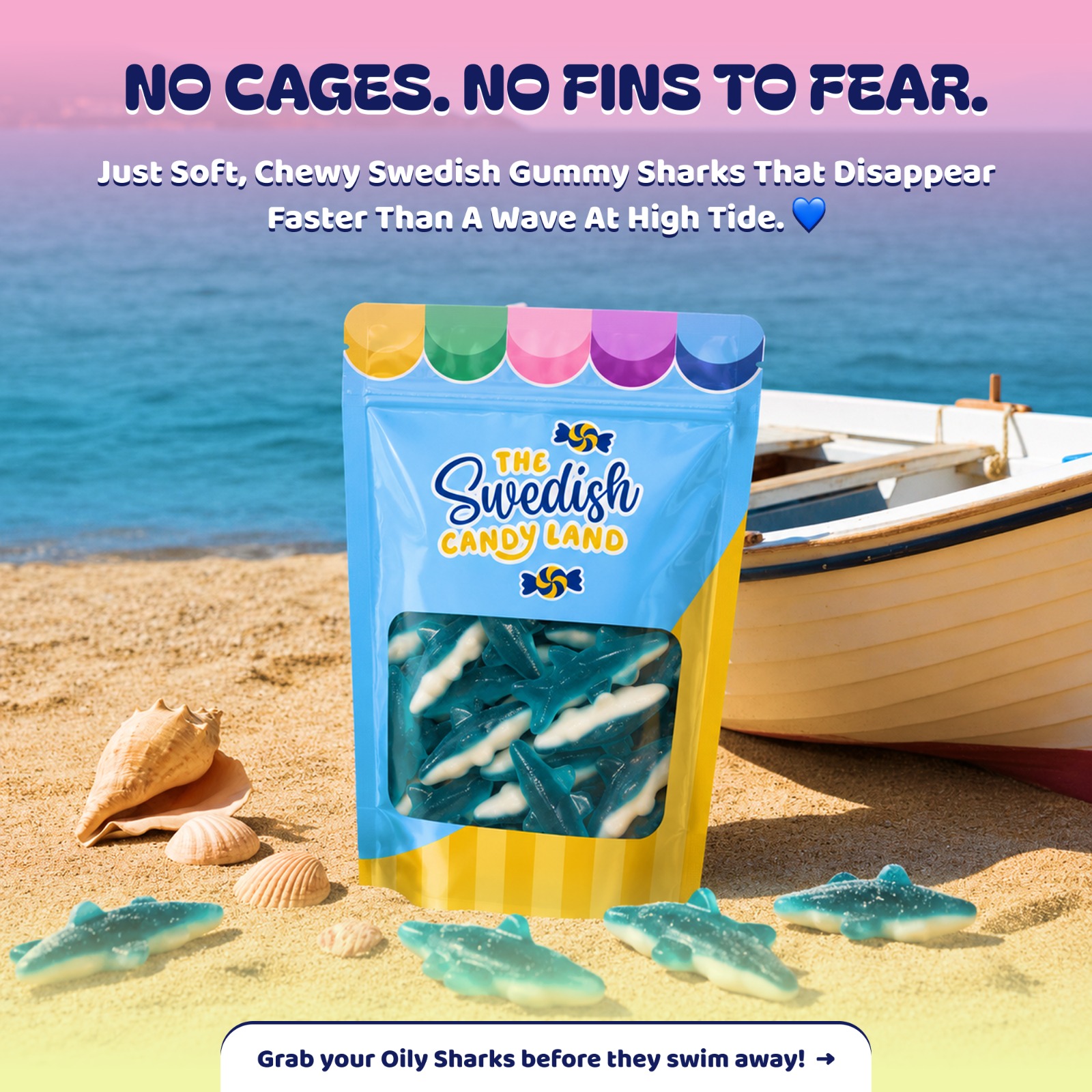 Swedish Candy Land Facebook ad