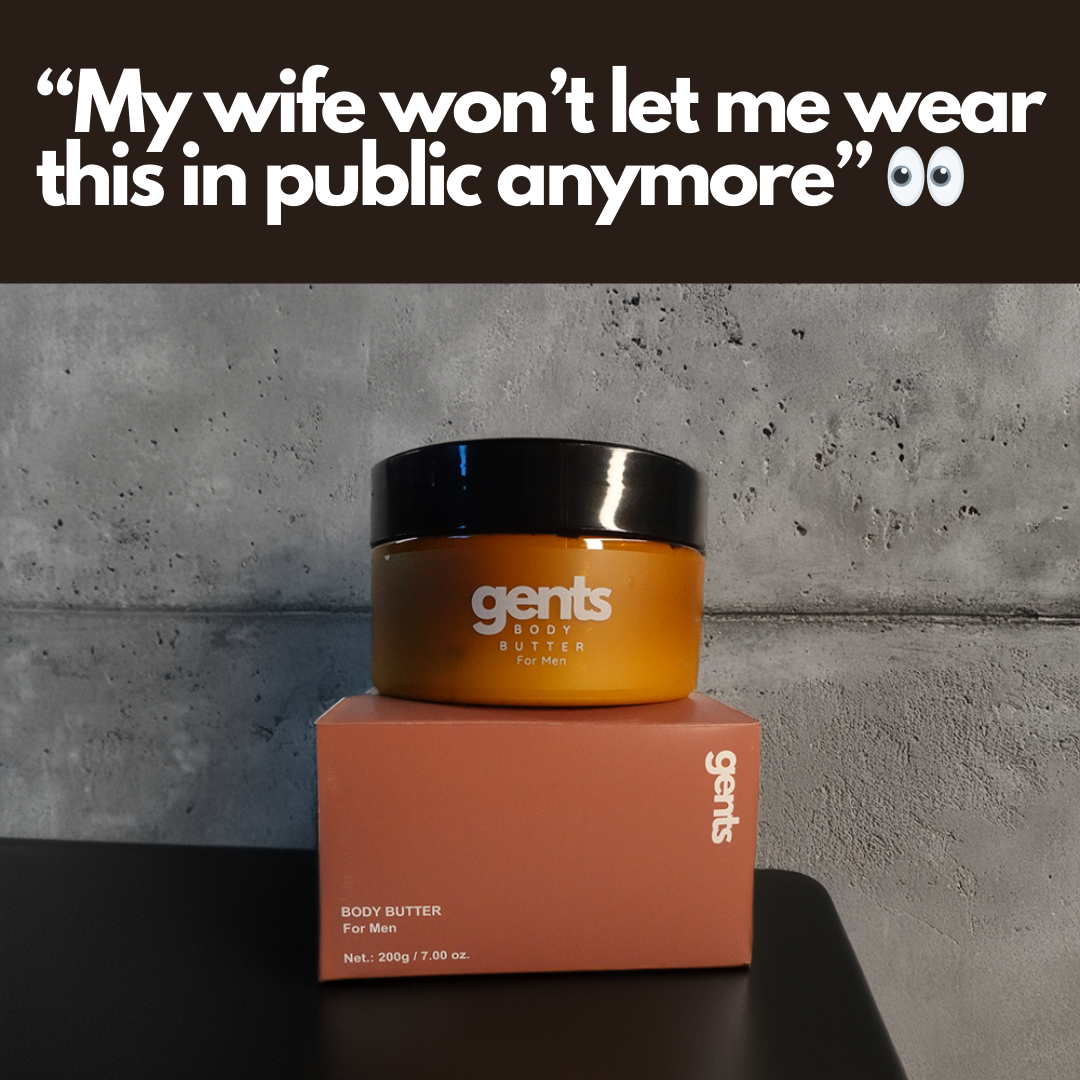 Gents Body Butter Facebook ad