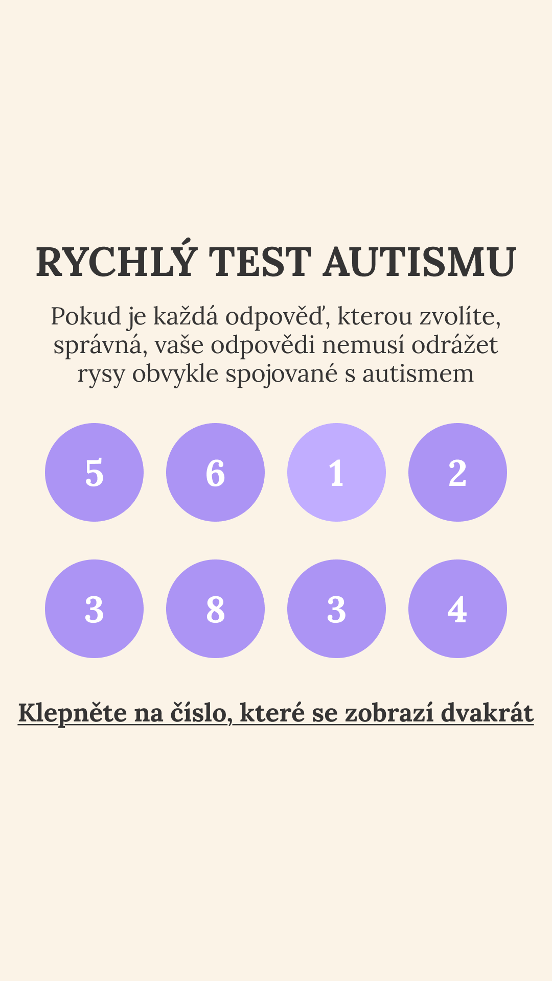 Free International IQ Test Facebook ad