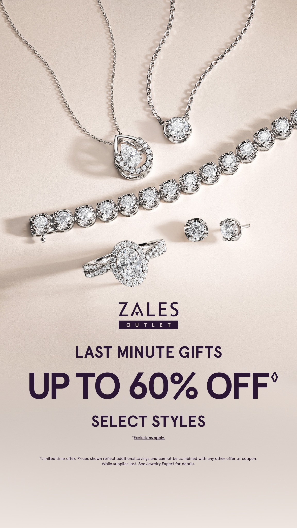 Zales Outlet Facebook ad from Mar 5, 2026