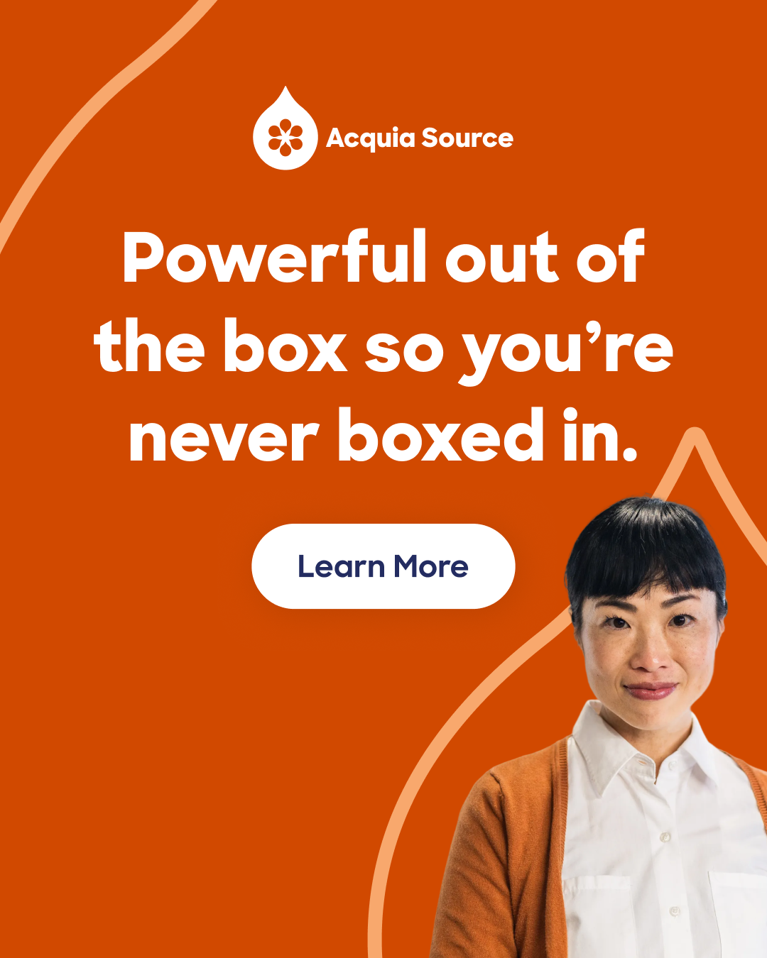 Acquia Facebook ad