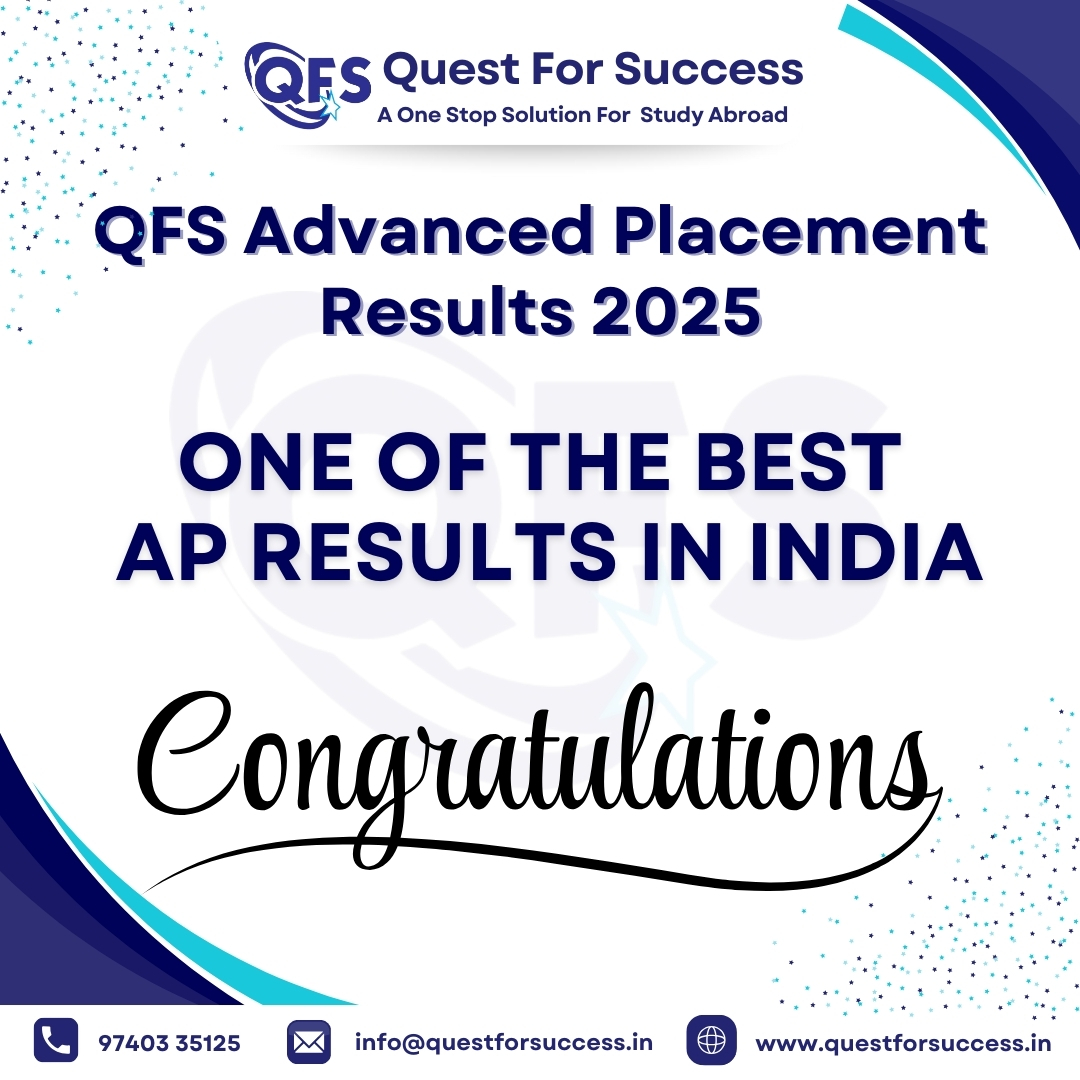 Quest For Success Facebook ad: India’s strongest AP results speak for themselves.