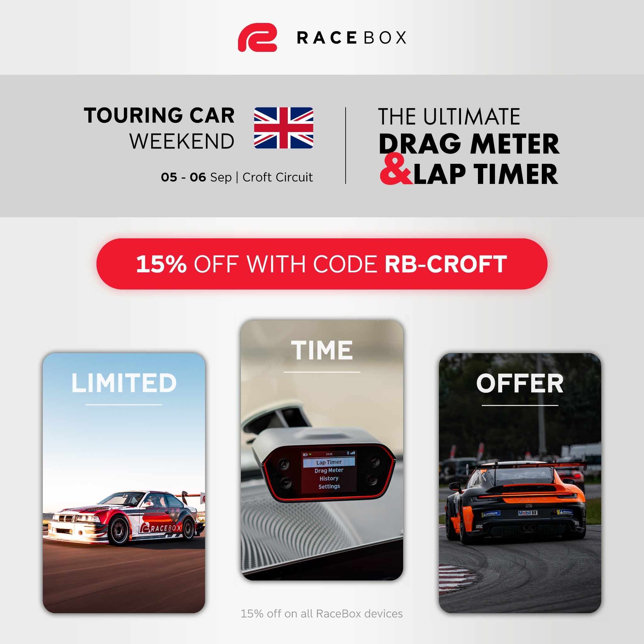 RaceBox.Pro Facebook ad