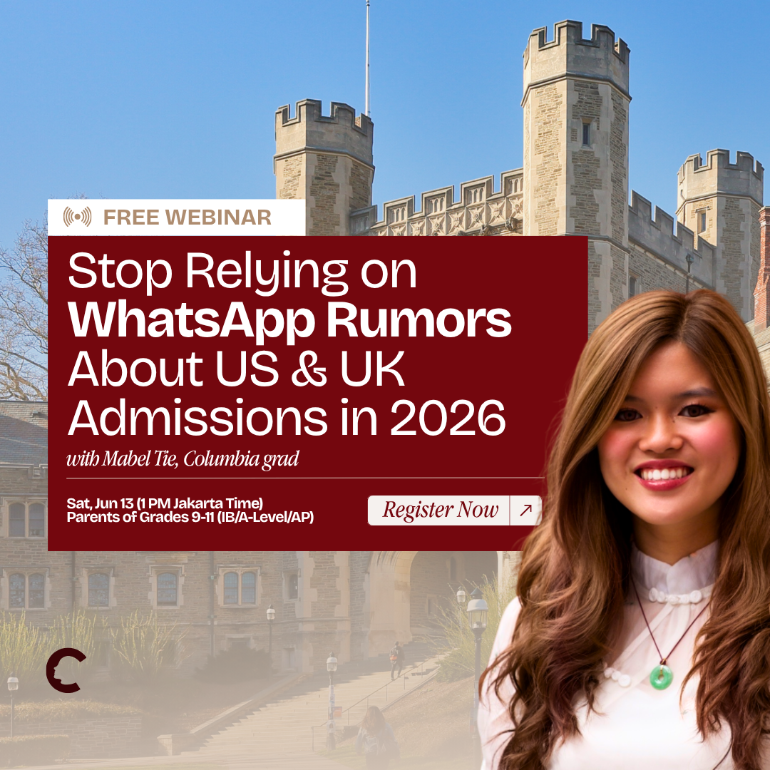 Crimson Education Facebook ad