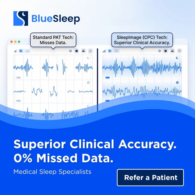 BlueSleep - Sleep Health and Wellness Facebook ad