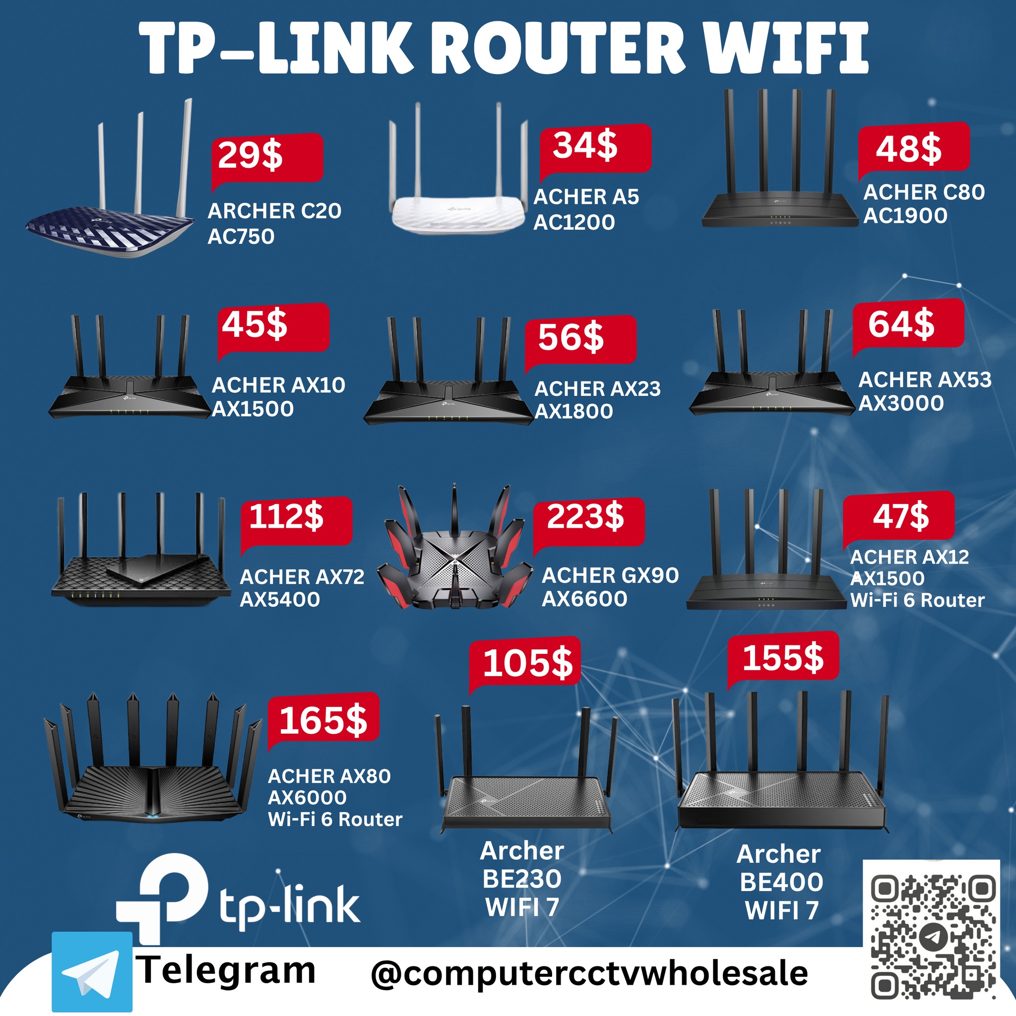 Computer and CCTV Wholesale Facebook ad: Inbox សួរព័ត៌មានភ្លាមៗ