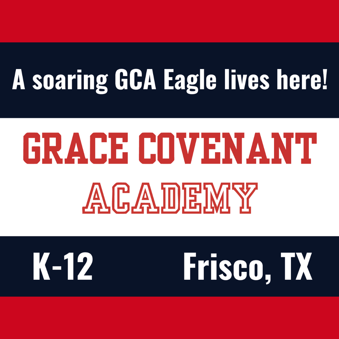 Grace Covenant Academy Frisco Facebook ad: K-11th Grade Openings!
