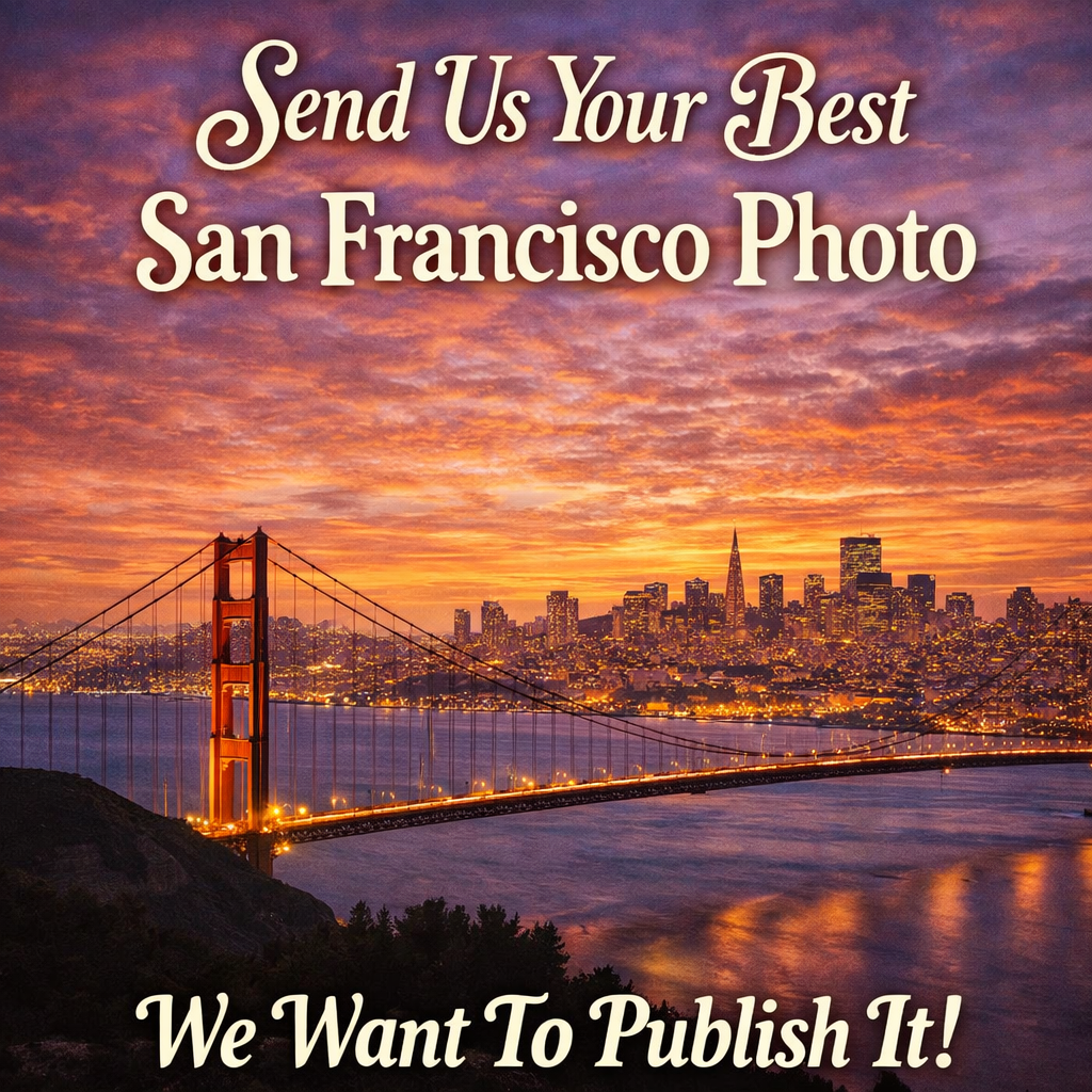 Silent Spark Press Facebook ad: Send Us Your San Francisco Photo