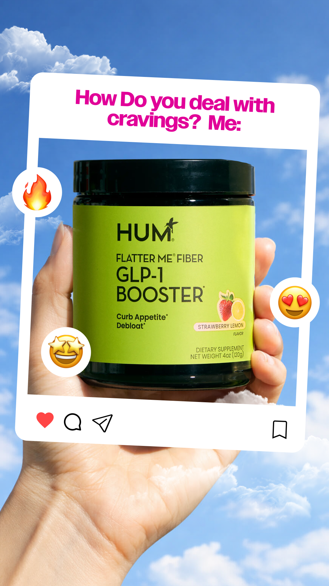 HUM Nutrition Facebook ad