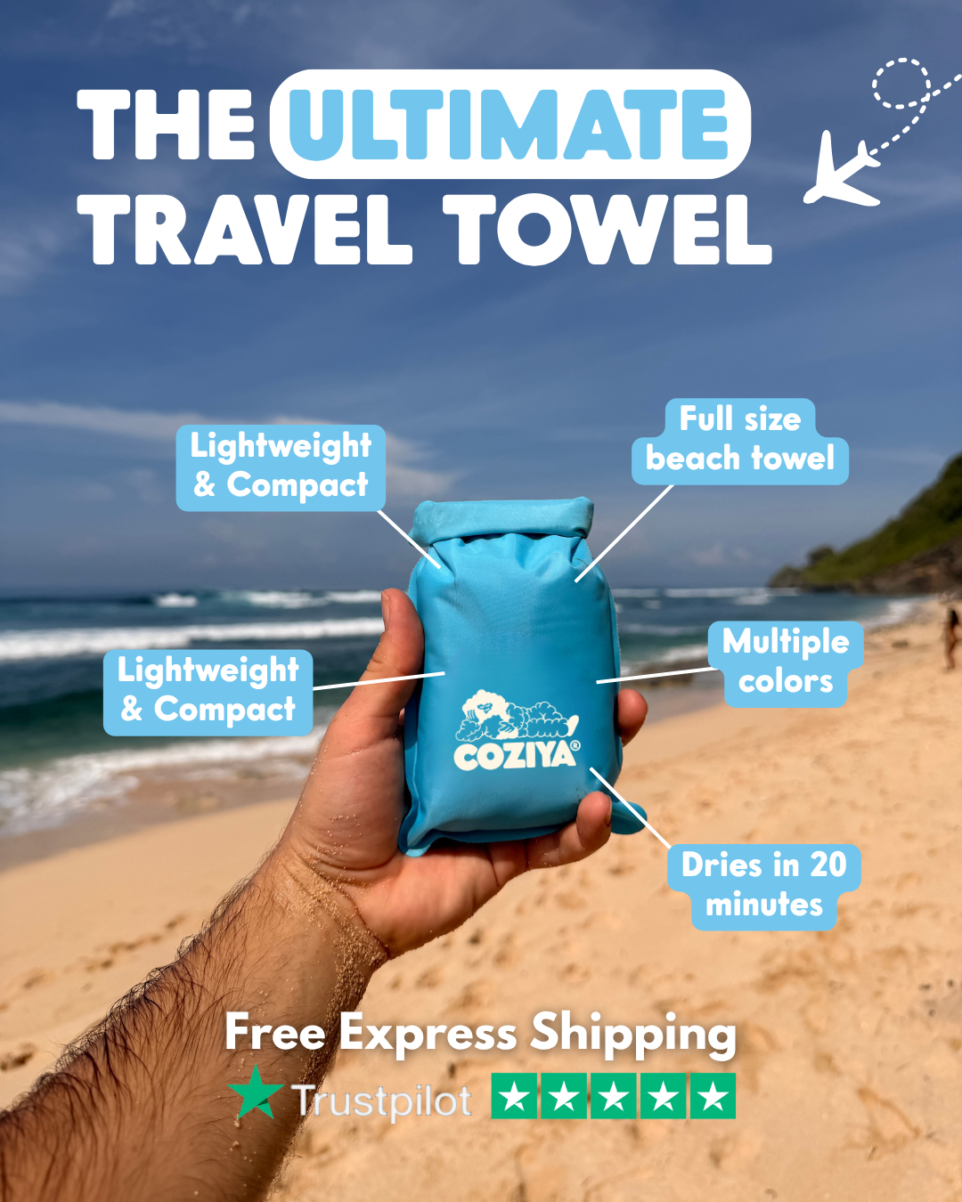Coziya Facebook ad