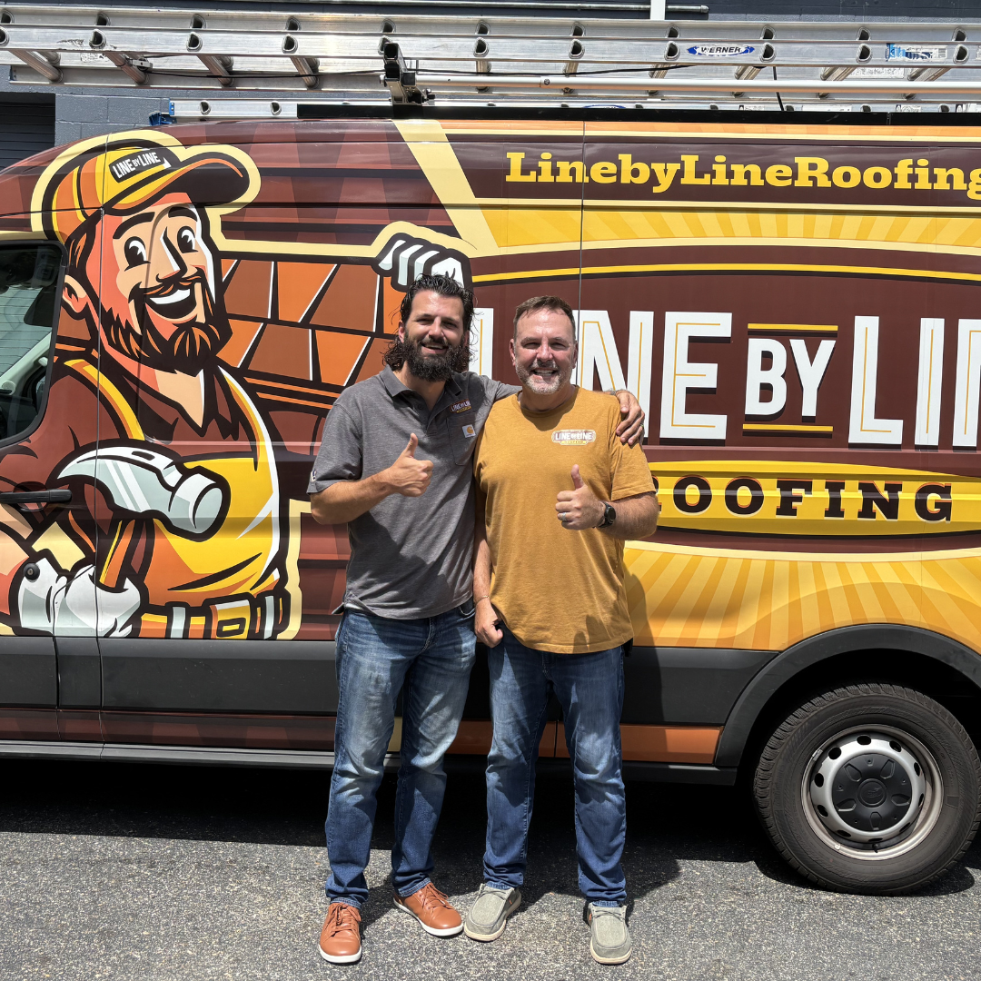 Line By Line Roofing Facebook ad