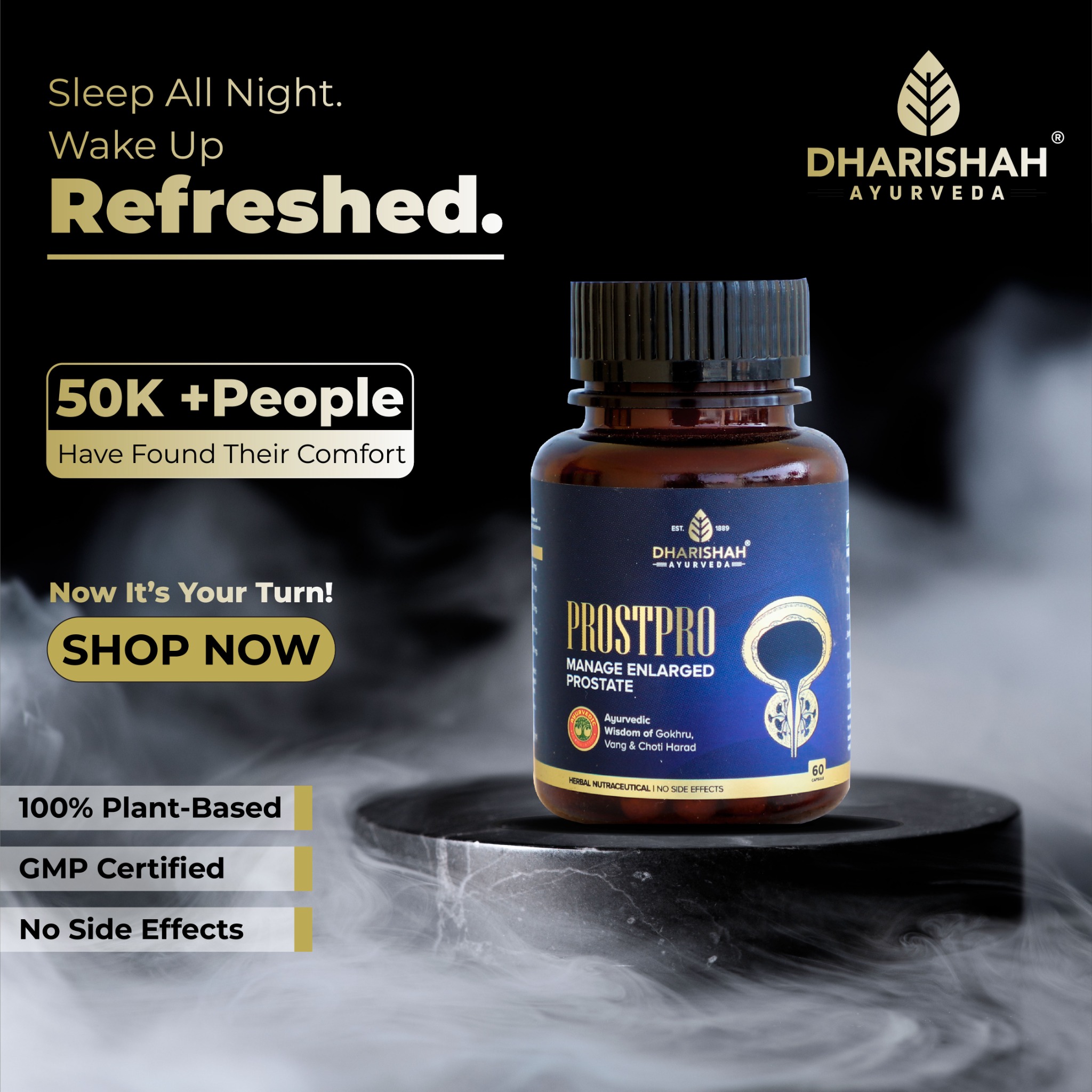 Dharishah Ayurveda Facebook ad