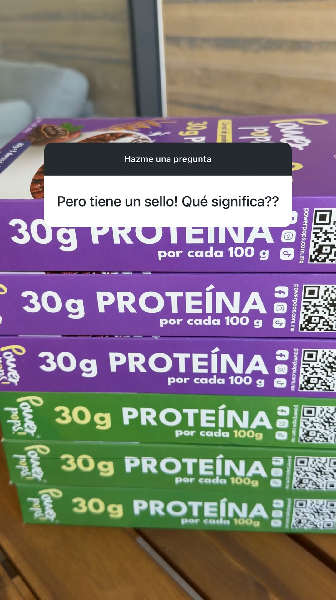 Cereal Power pops Facebook ad: Cereal Alto en Proteína