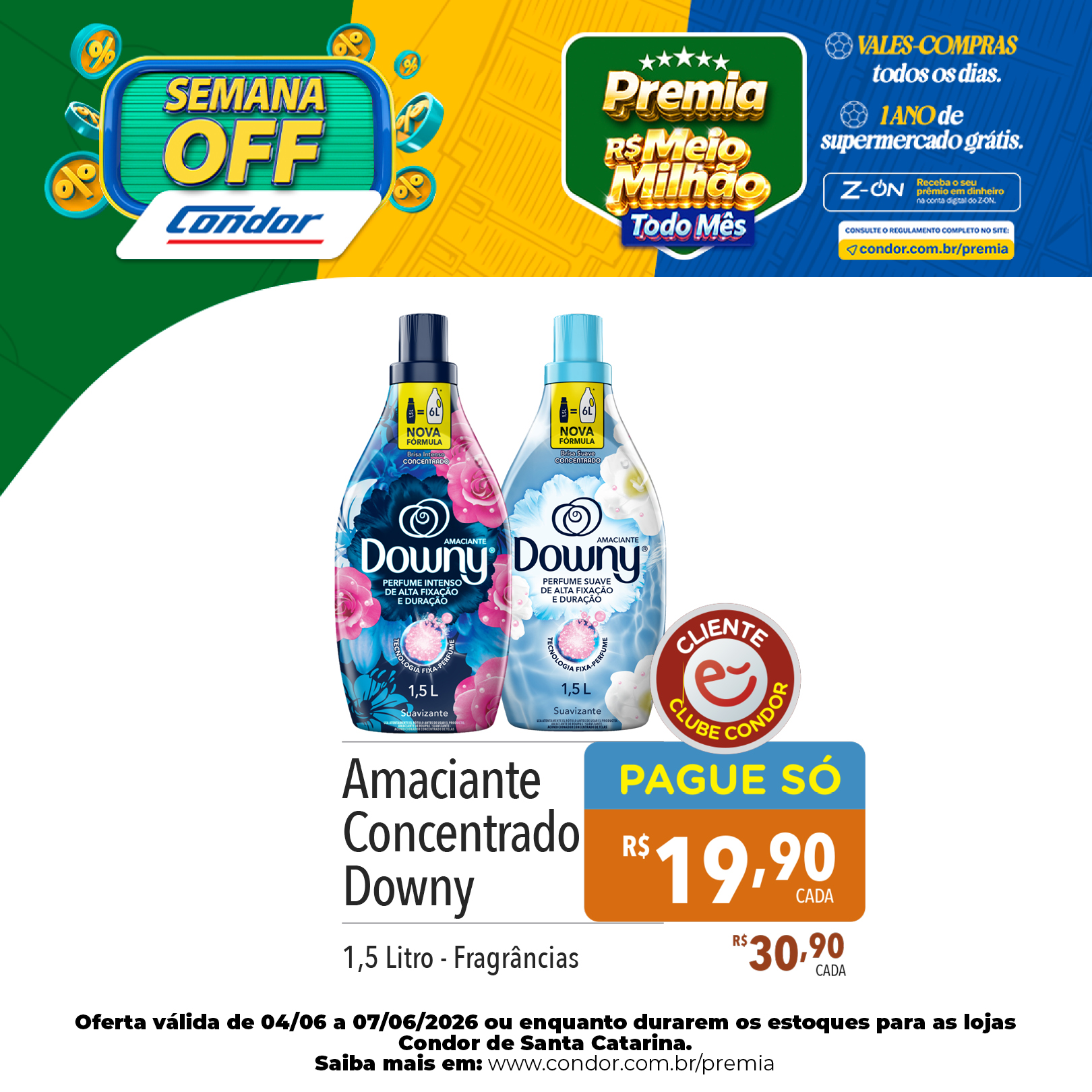 Rede Condor Facebook ad: Chegou a Semana Off Condor!