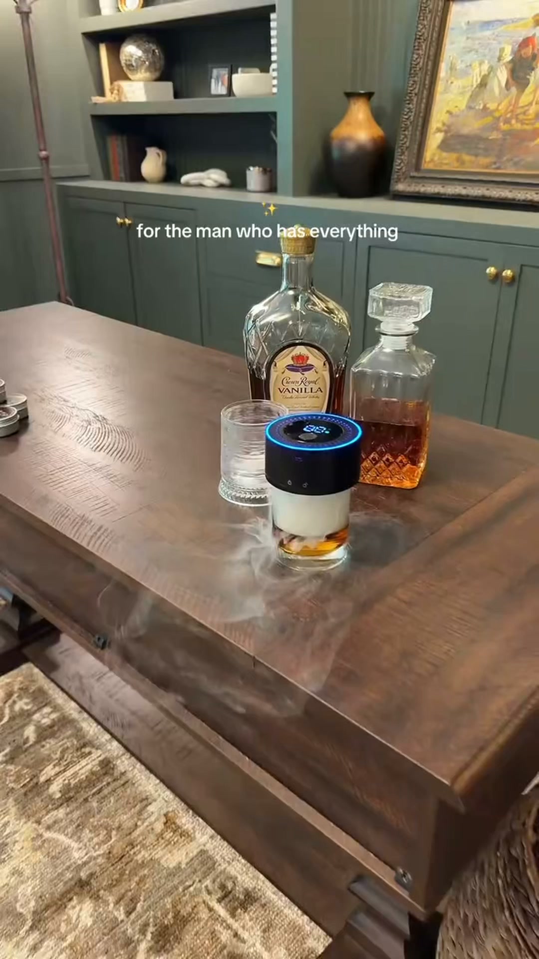 TryBarvelle Facebook ad: Electric Whiskey Smoker Kit