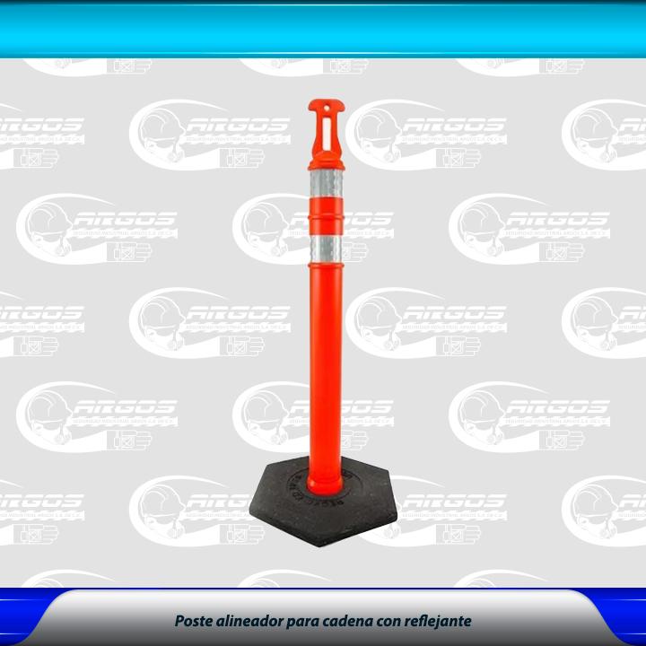 Guantes Argos SA de CV Facebook ad: Poste alineador para cadena con reflejante $275.50 pesos…
