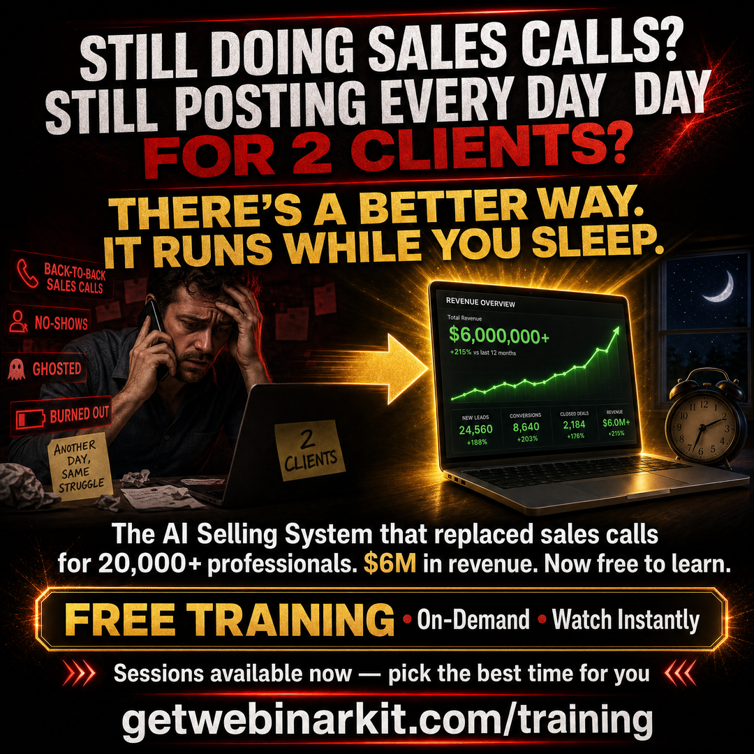 WebinarKit Facebook ad