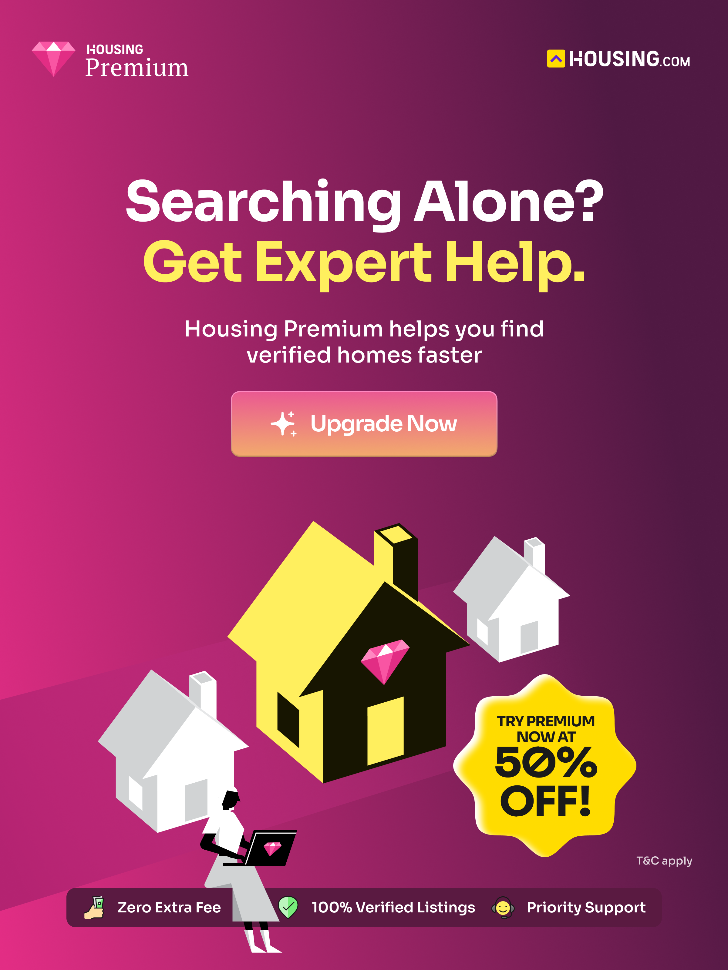 Housing.com Facebook ad
