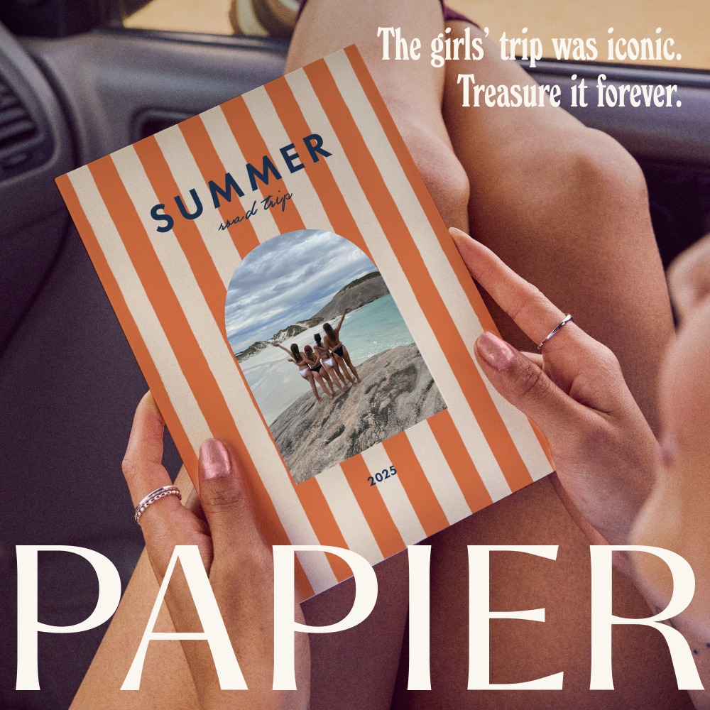 Papier Facebook ad