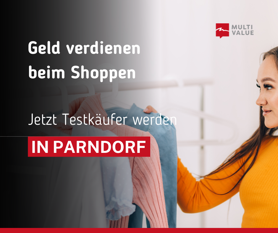 Multi-Value DACH Facebook ad: Werde Mystery Shopper