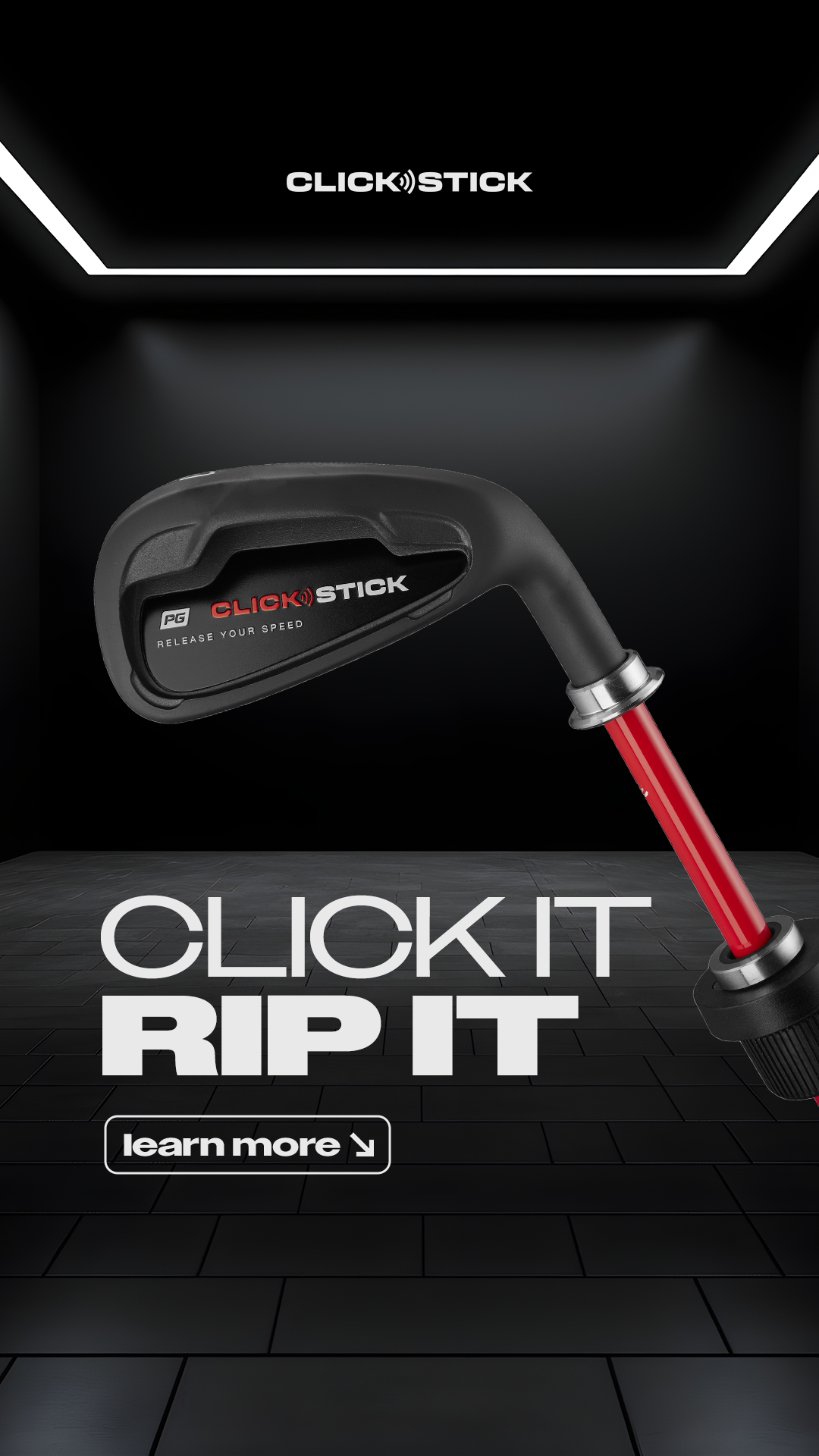 Performance Golf Facebook ad