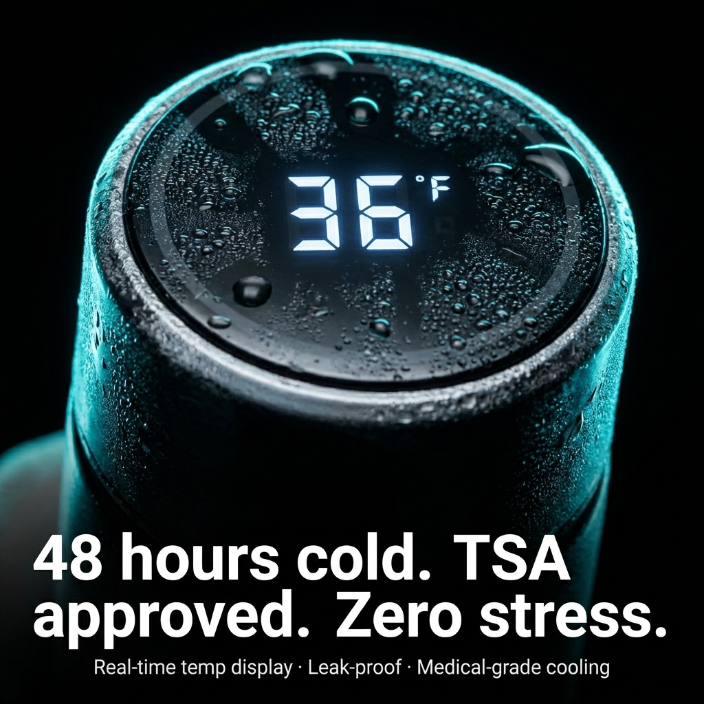 TryPepticool Facebook ad: 48+ Hour Cooling