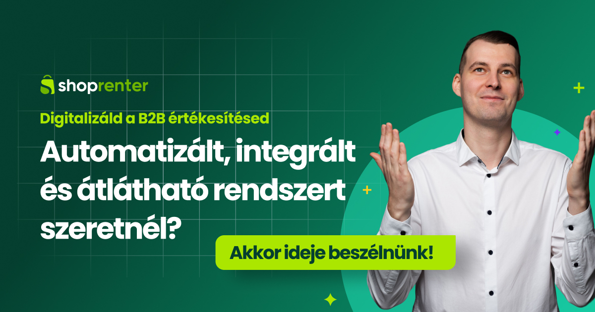 Shoprenter Facebook ad