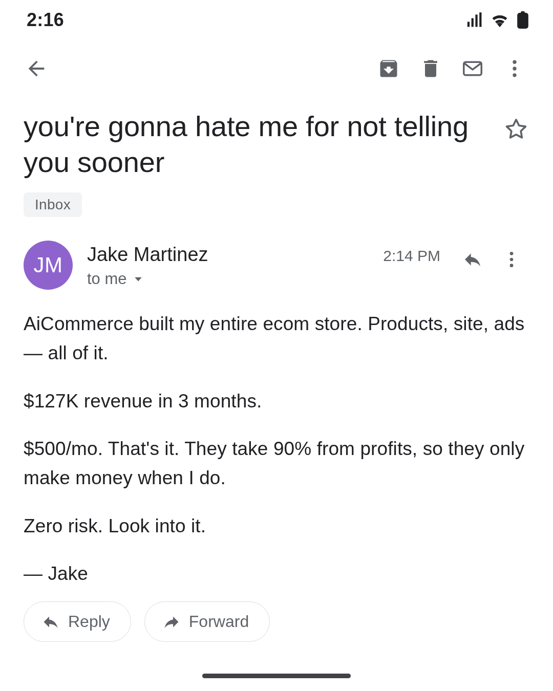 Peter Szabo Facebook ad