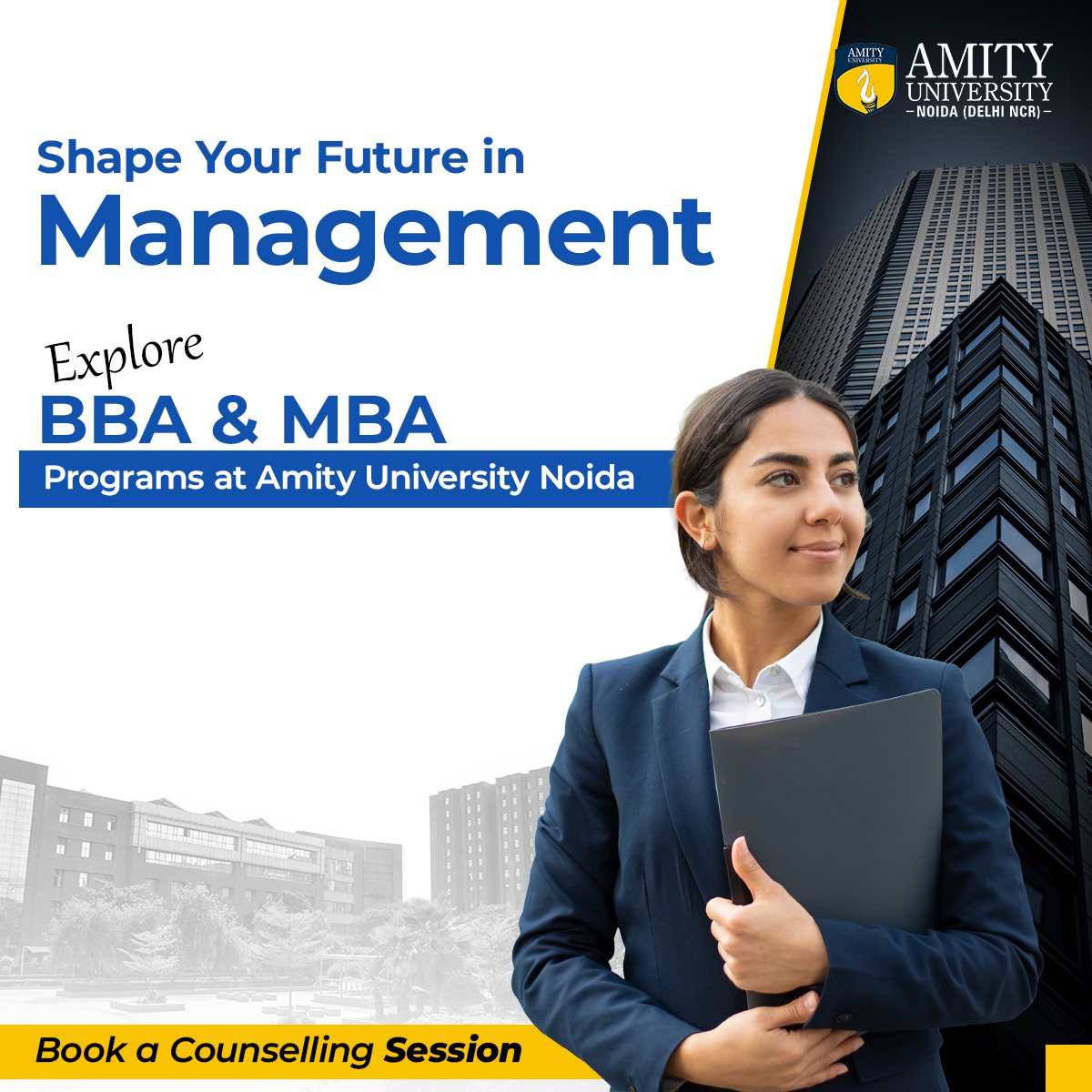 Amity University Facebook ad