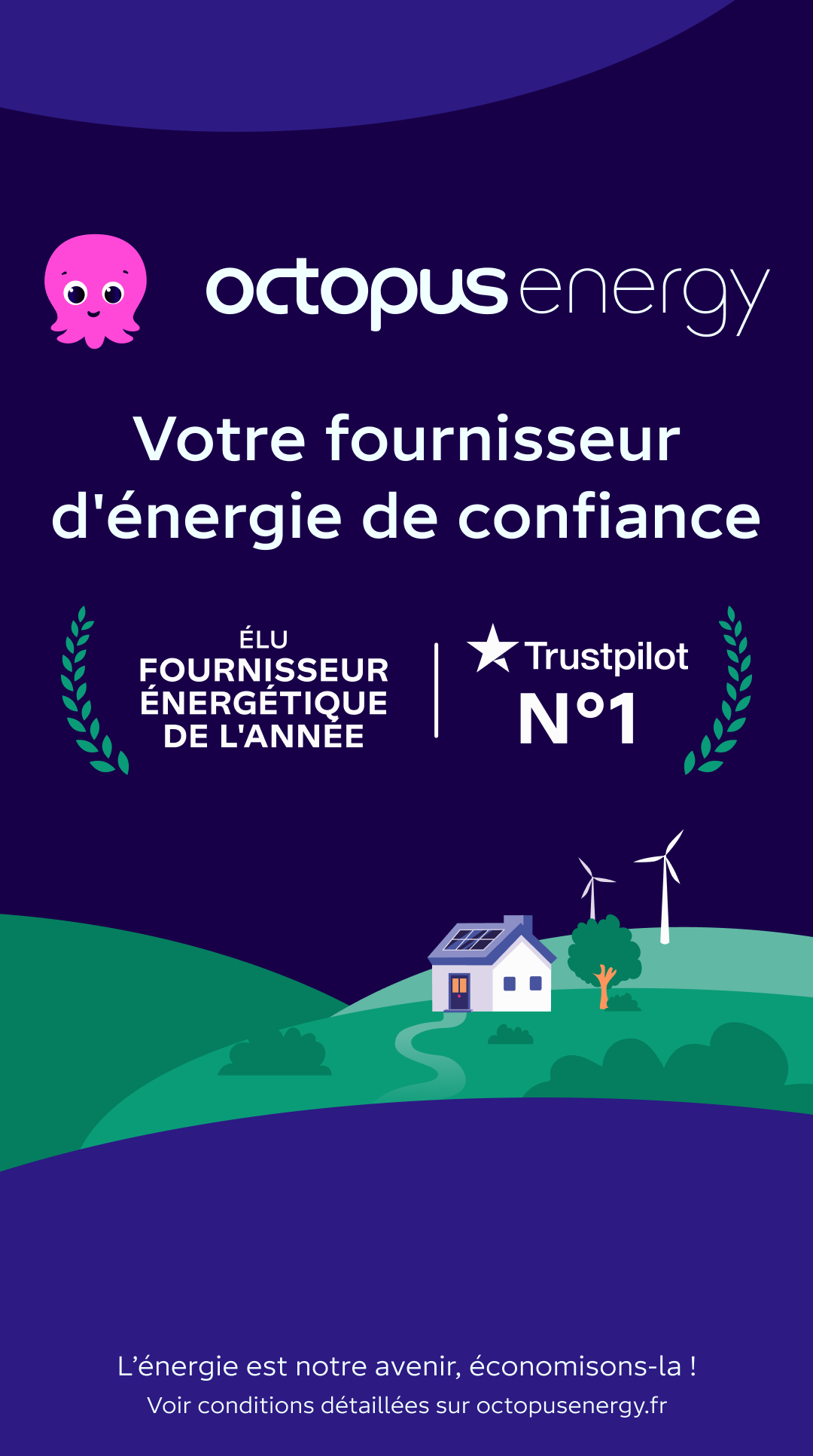 Octopus Energy Facebook ad