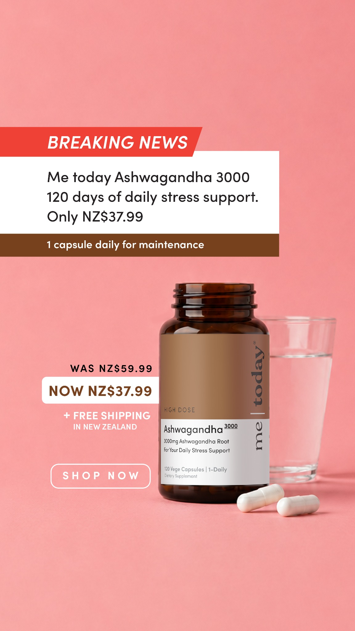 Me Today Facebook ad