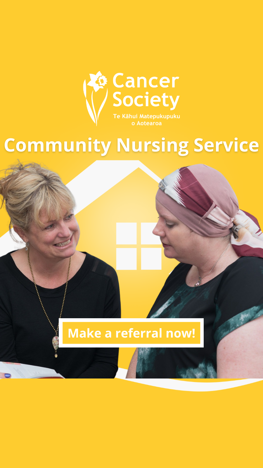 Cancer Society Auckland Northland Facebook ad