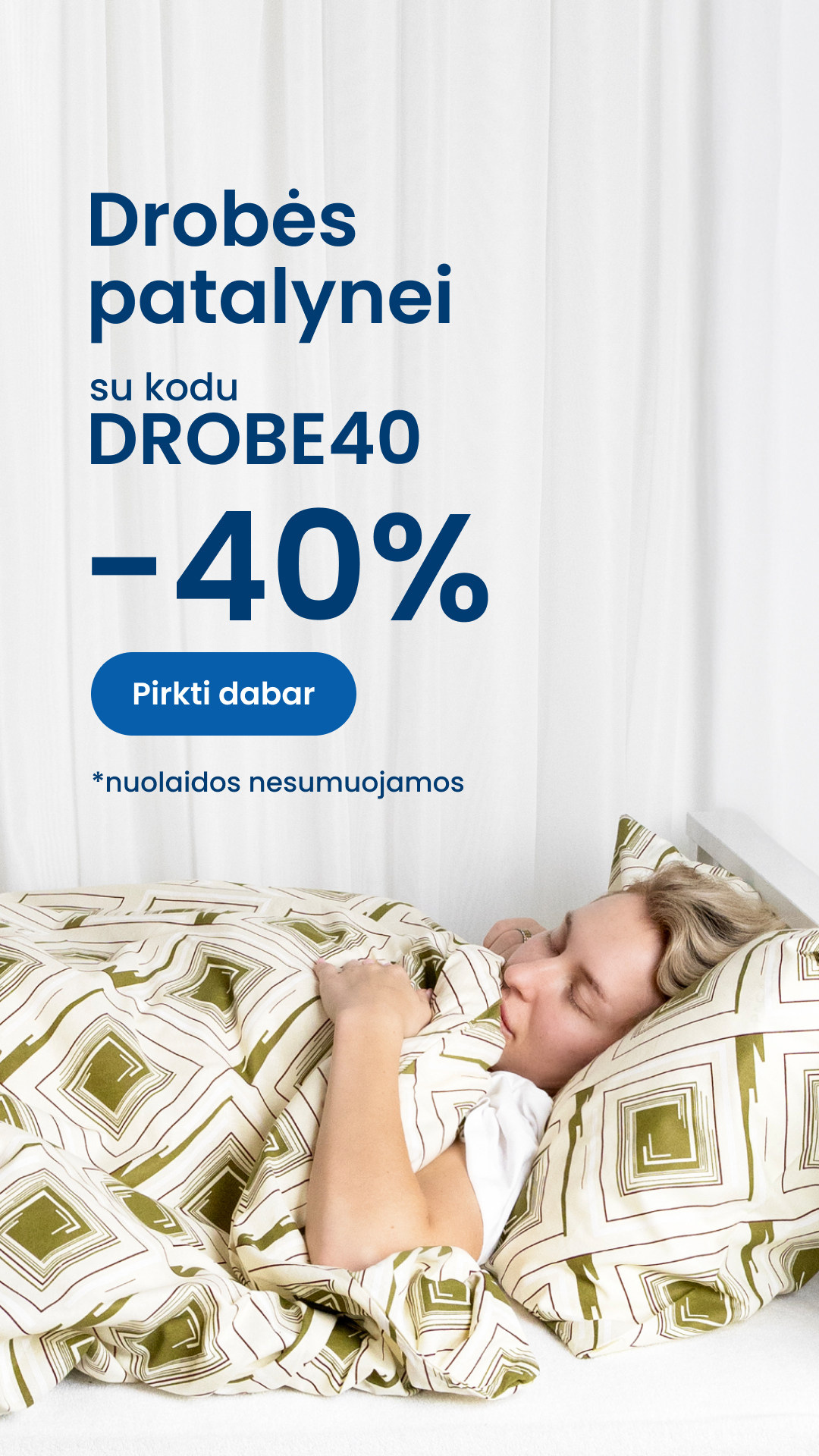 Nostra- Tekstilė Jūsų namams Facebook ad
