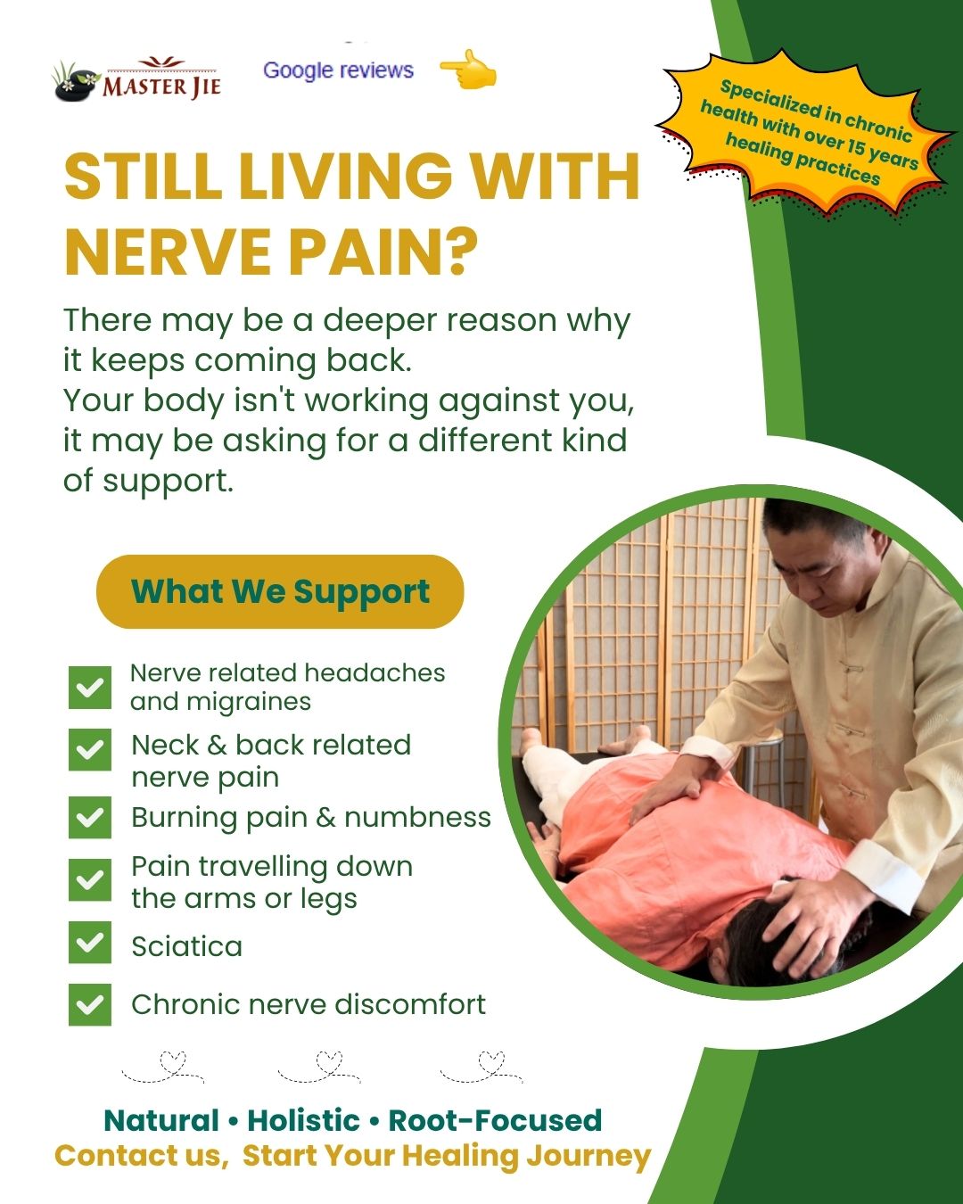 master_jiexu Facebook ad: YOU DON'T HAVE TO ACCEPT NERVE PAIN AS…