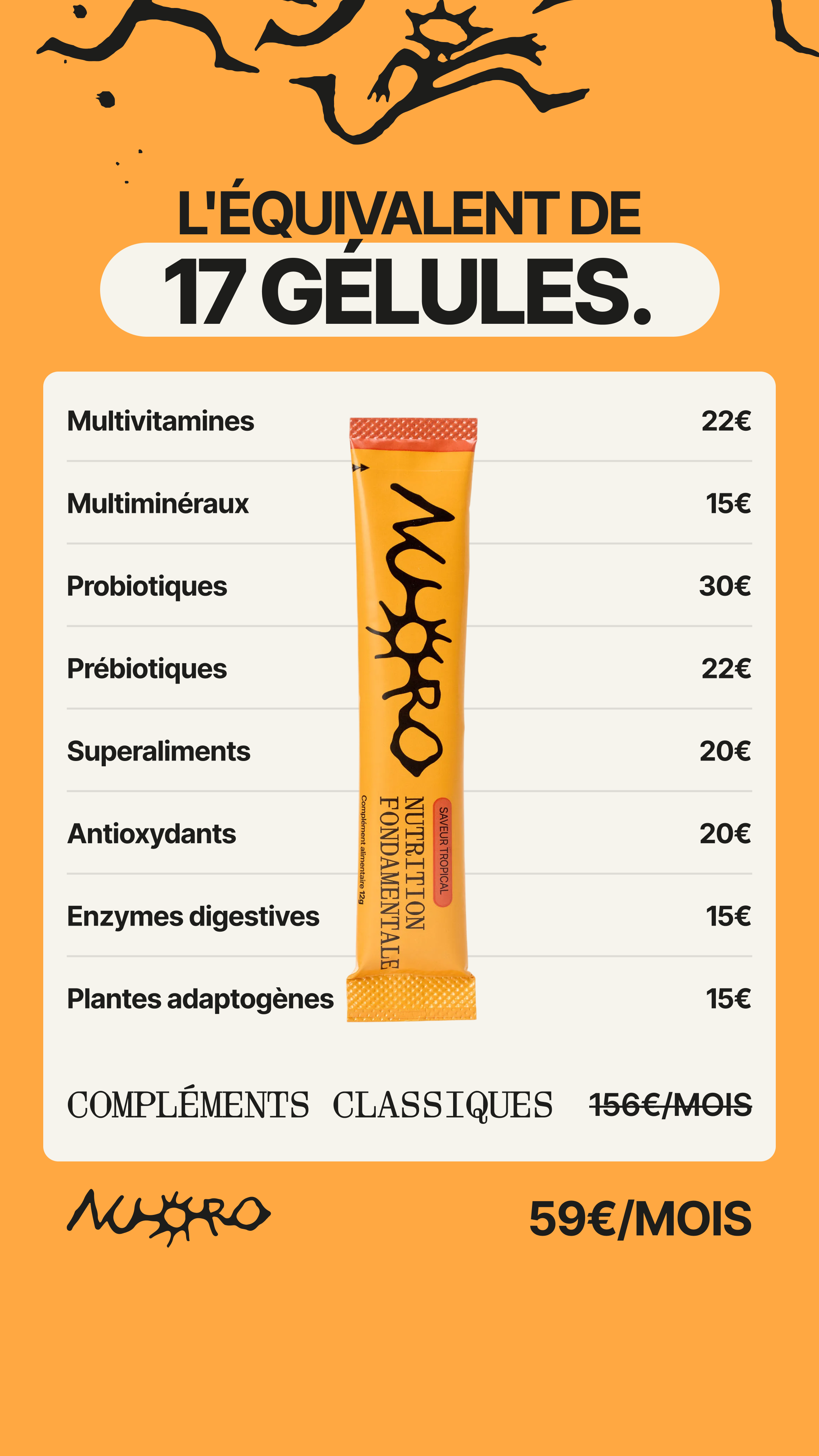 Drinknuoro Facebook ad