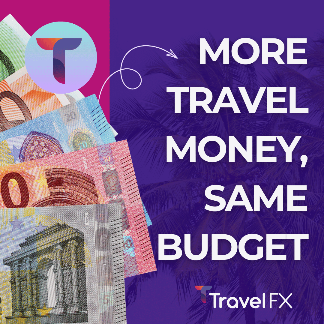 Travel FX Facebook ad: Need Travel Money Fast? Next Day Delivery