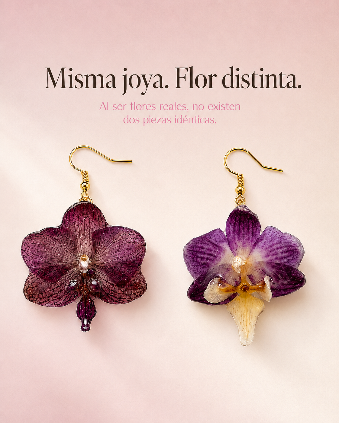Eterna by Zahara Facebook ad: Tan irrepetible como una flor real
