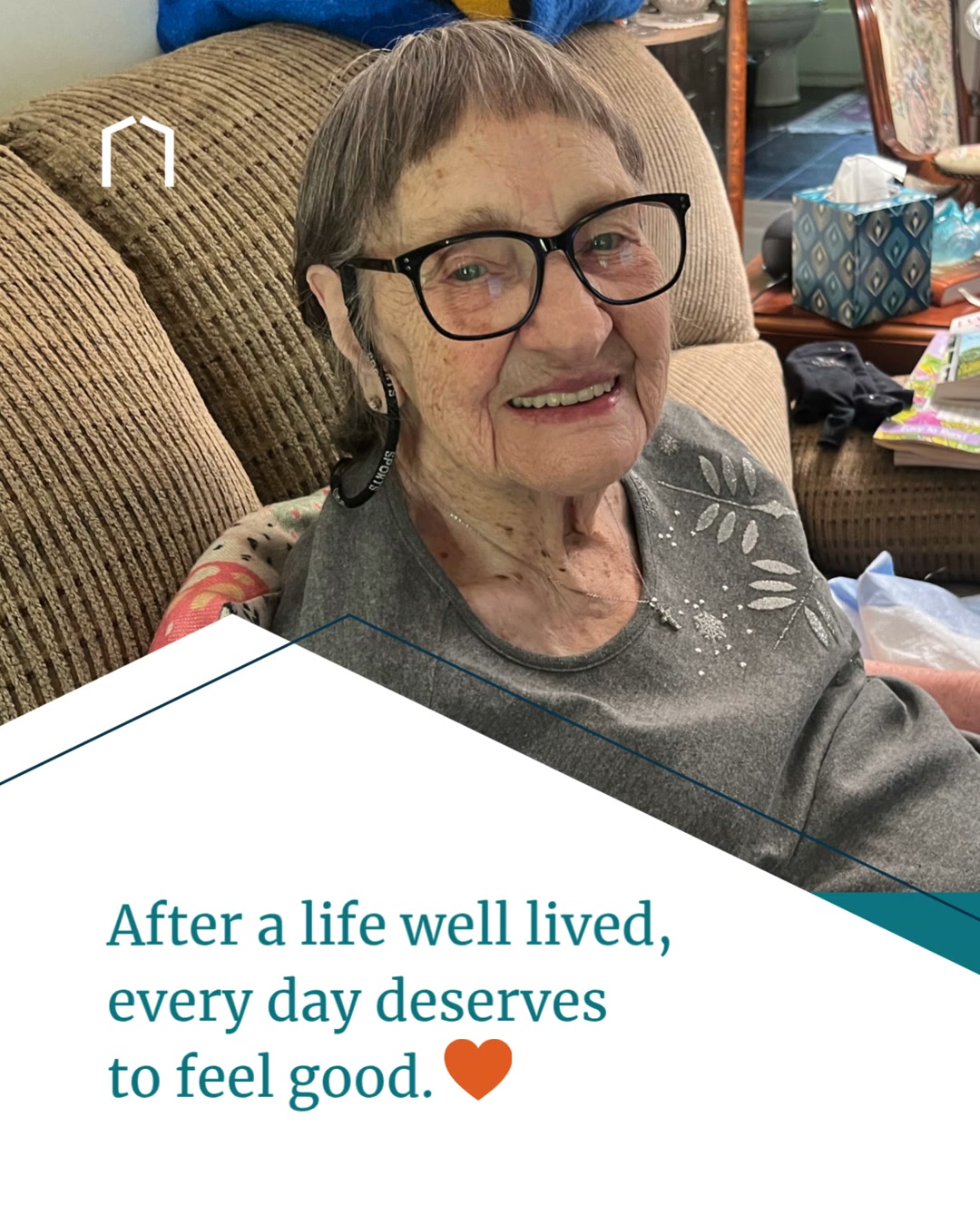 Right at Home Facebook ad: Help Your Loved One Live Well at Home