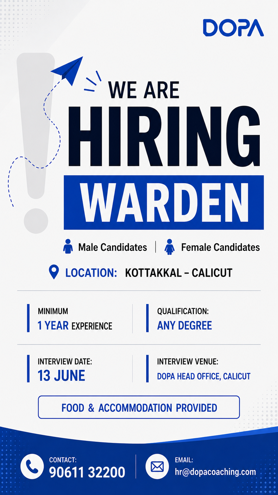 DOPA NEET Coaching Facebook ad