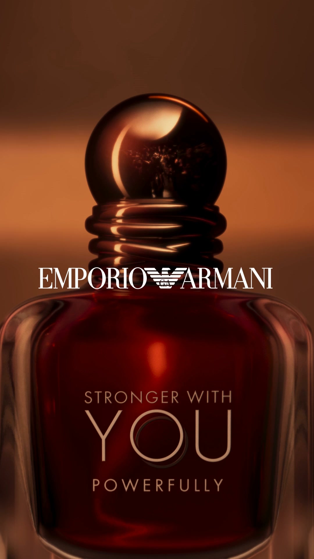 Armani beauty Facebook ad: STRONGER WITH YOU