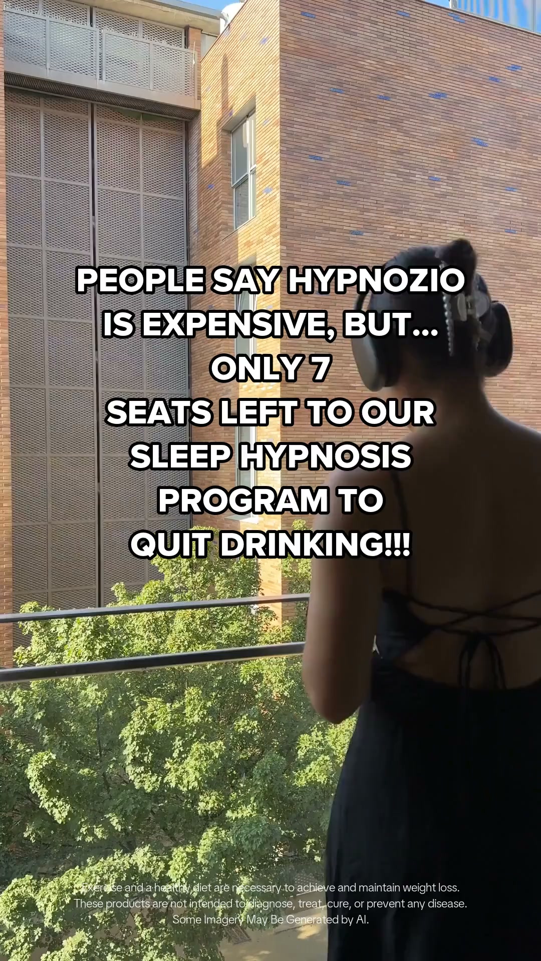 Hypnozio: power of hypnotherapy Facebook ad: Break Free from Alcohol Addiction