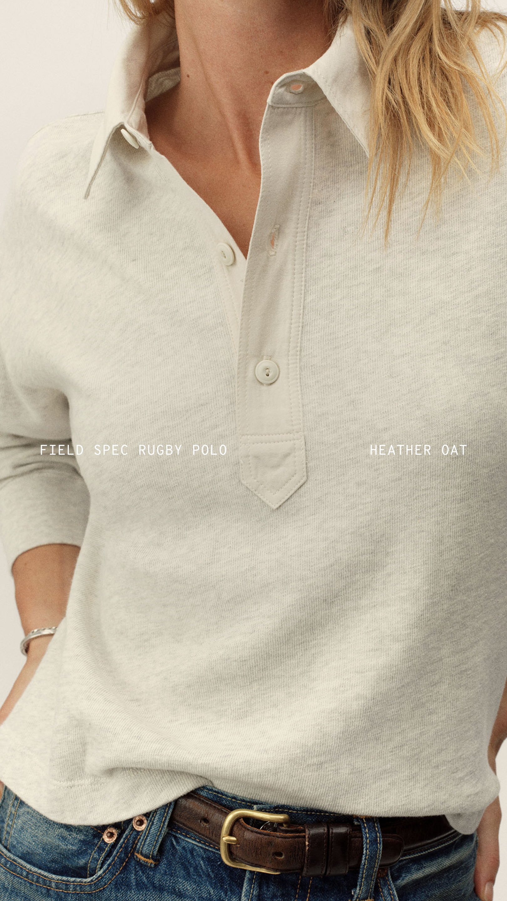 Buck Mason Women's Facebook ad