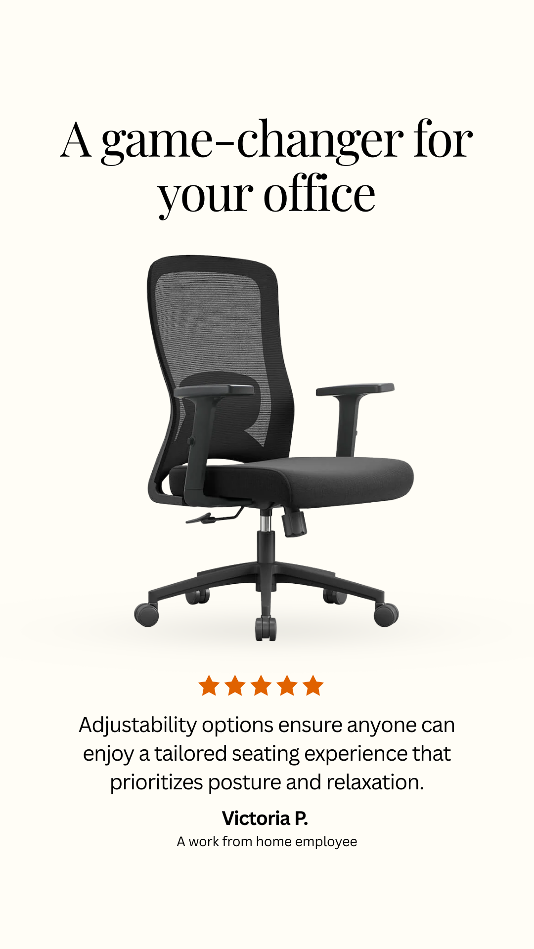 Ergonomist Facebook ad