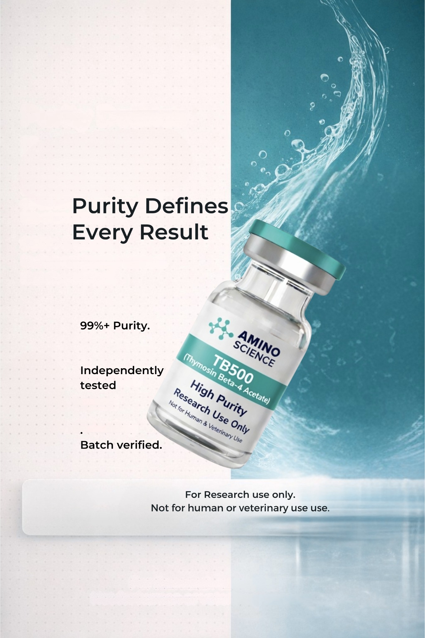 Amino Science Labs Facebook ad