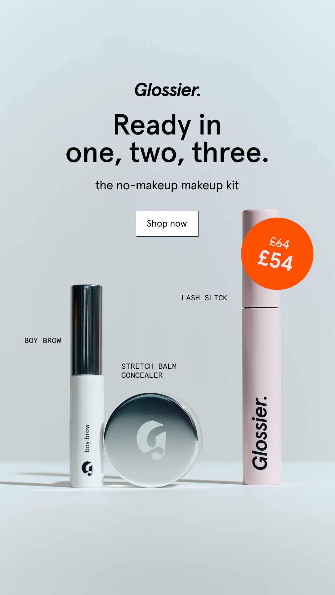 Glossier Facebook ad