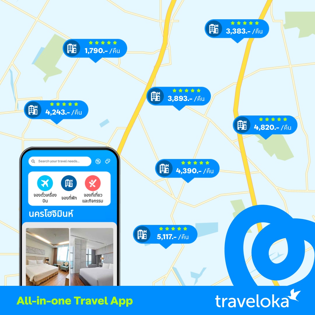 Traveloka Thailand Facebook ad