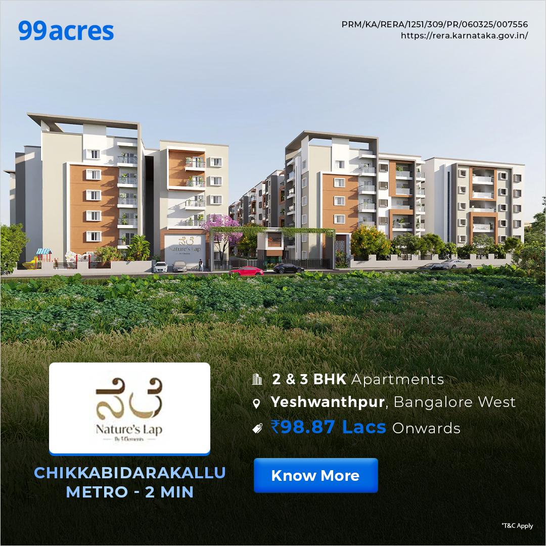 99acres Bangalore Properties Facebook ad