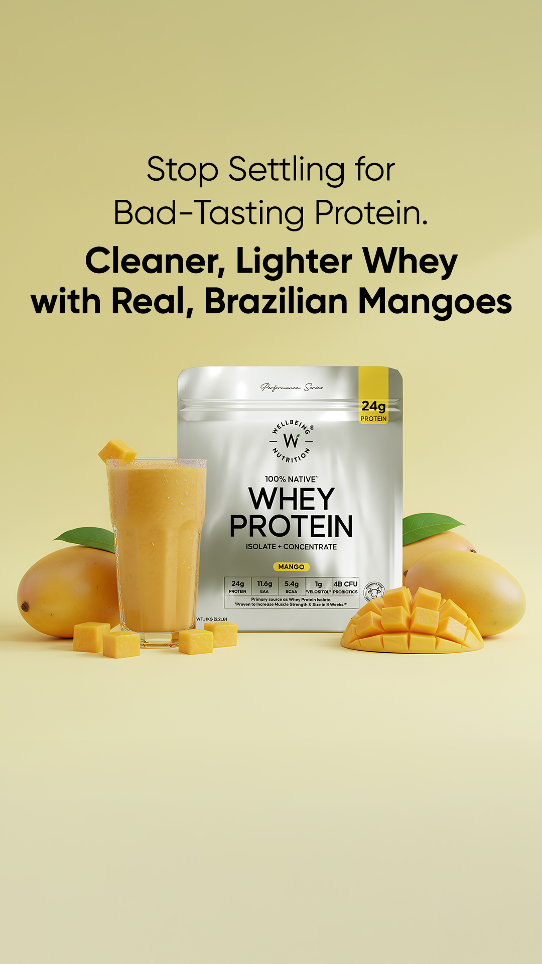 Wellbeing Nutrition Facebook ad