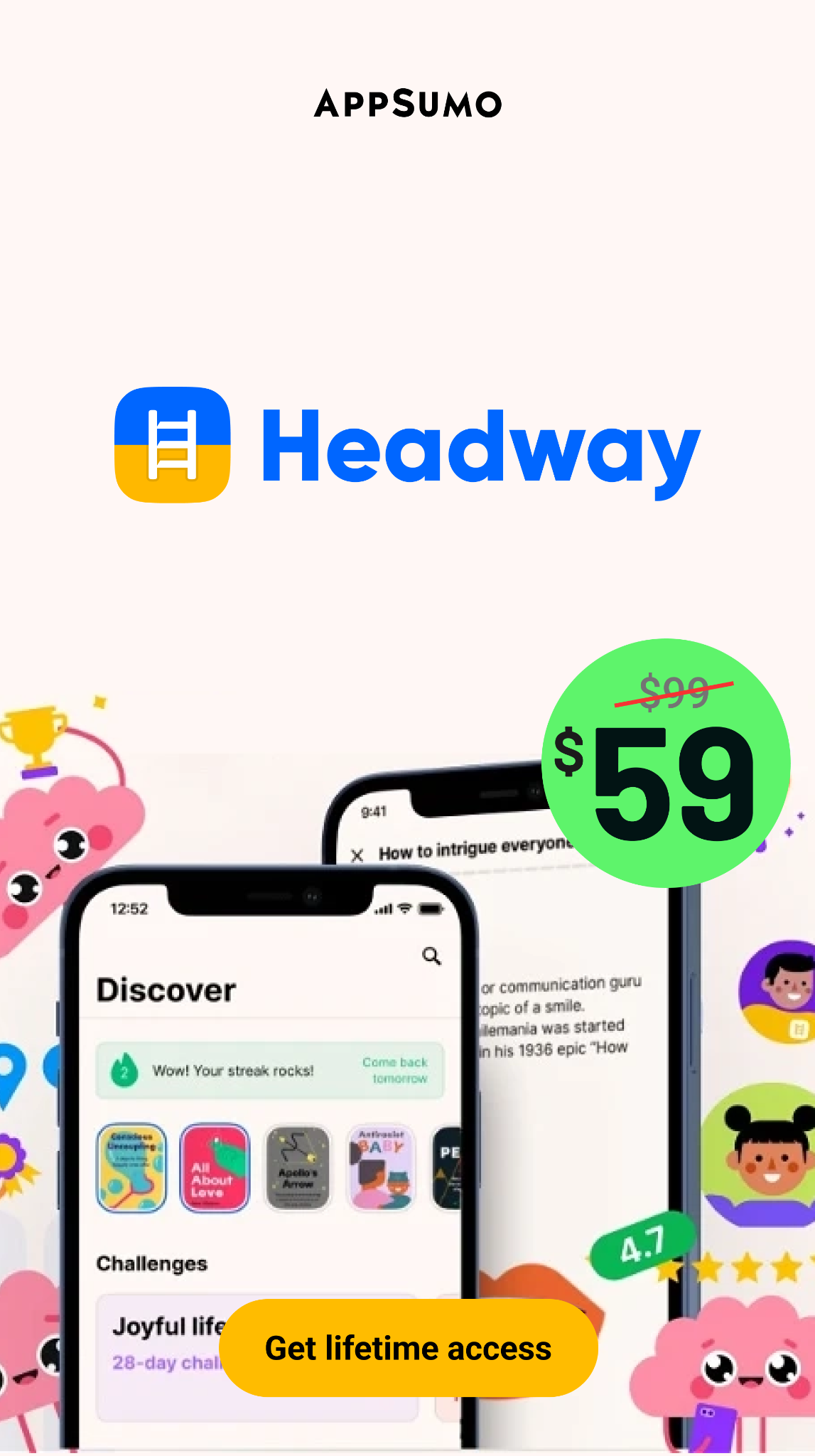 AppSumo Facebook ad