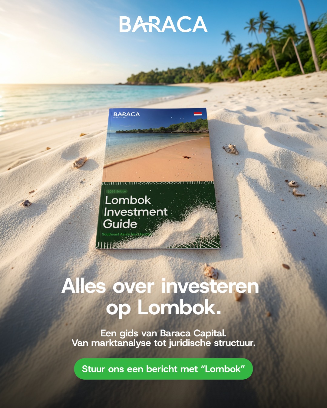 Baraca Capital Facebook ad: De meeste mensen kennen Bali.